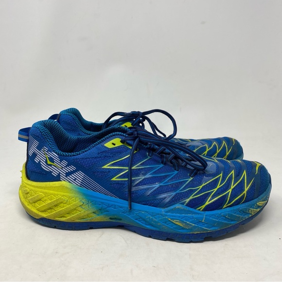 Hoka One One Other - Hoka One One Men’s Blue Green Clayton 2 Running Sneakers Size 11